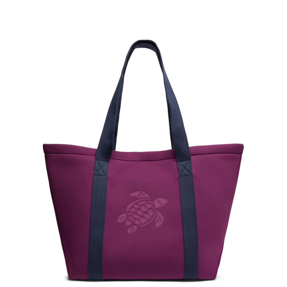 Vilebrequin Unisex Polyester Tote Bag With Embossed Turtle Logo